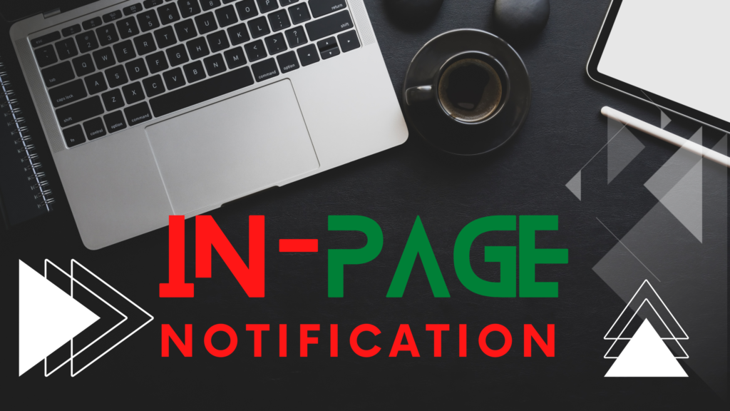 in-page push Notification