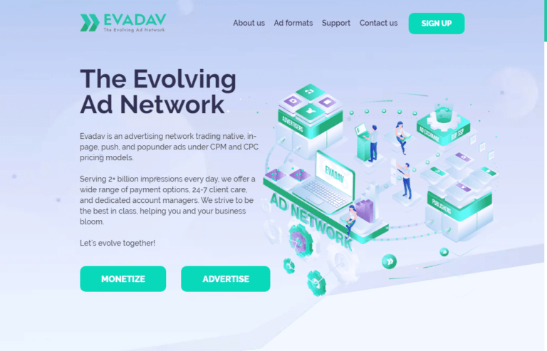 Evadav Review: The Best Evolving Ads Network