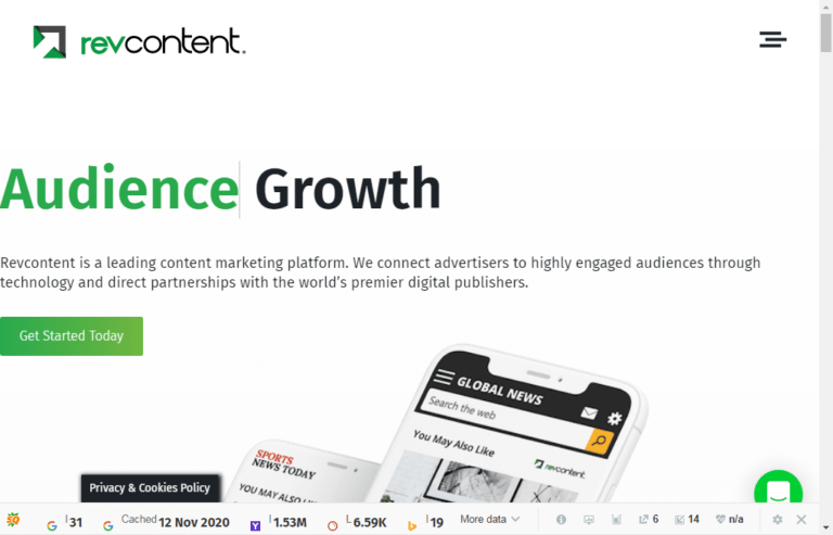Revcontent Review: Content Marketing with Native Ads