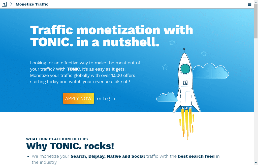 Tonic ad Review