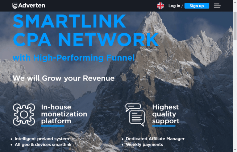 Adverten Review: Cpa based Smartlink link management Solution