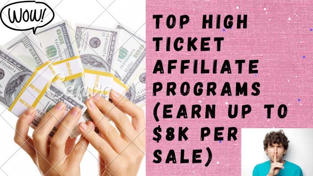 Best High Ticket Affiliate Programs
