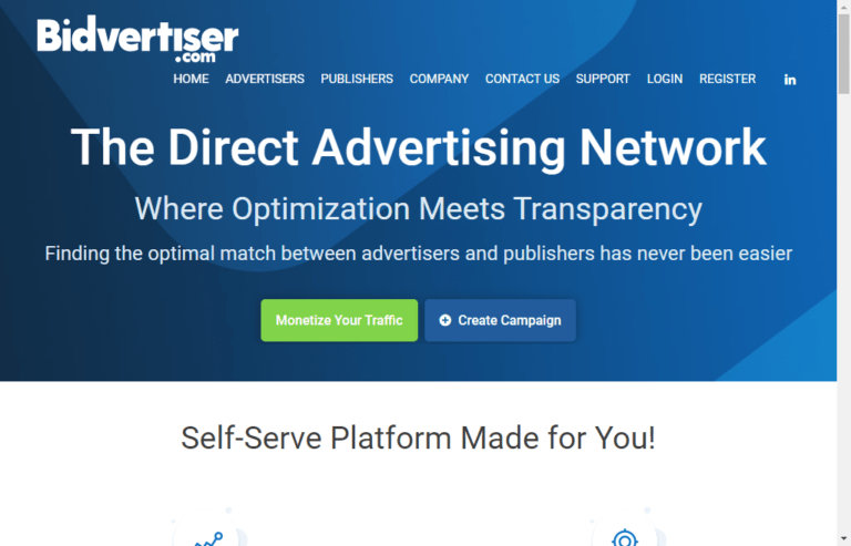 Bidvertiser Review: Direct Advertising Ad Network