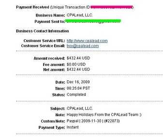 cpalead payment proof