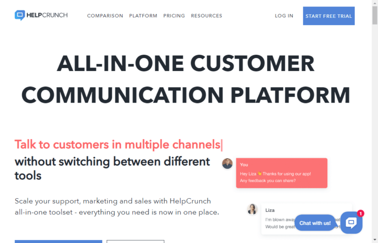 Helpcrunch Review: All in One Communication Platform