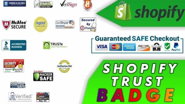 Trust badge Shopify: Detailed Guide