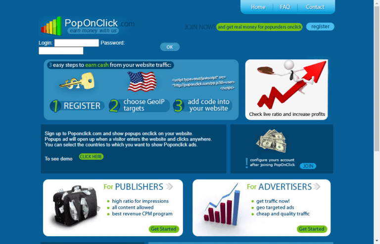 Poponclick Review: Forgotten Pop Ad Network