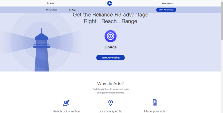 Jioads Review: Primitive Ad Network By Reliance