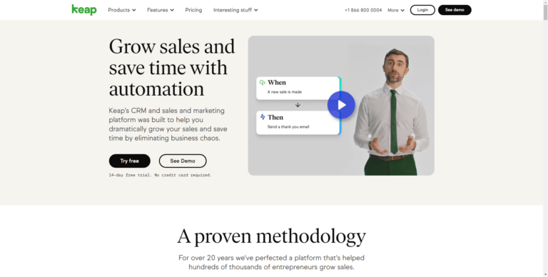 Keap Review: Mostly Automated CRM