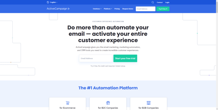 Activecampaign Review: All in One Solution