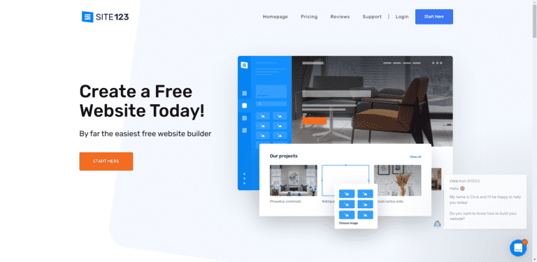 Site123 Review: Leading Best Free SiteBuilder