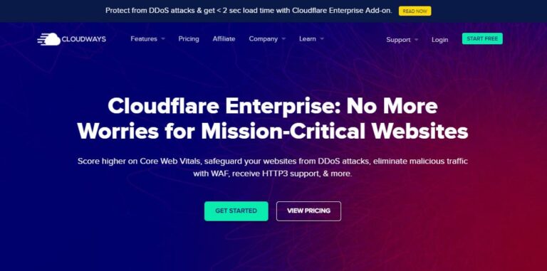 Good News! Cloudways Partnered with Cloudflare For Enterprise Grade CDN (@$5)